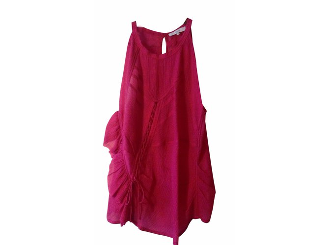 Iro Tops Pink Silk  ref.14548