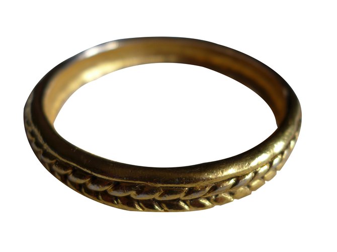 Chanel Armbänder Golden Metall  ref.14568