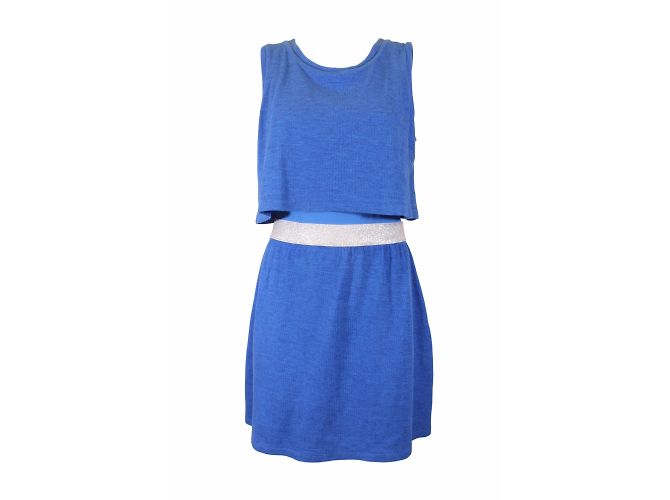 Vestido Tralala Claudie Pierlot de algodón azul