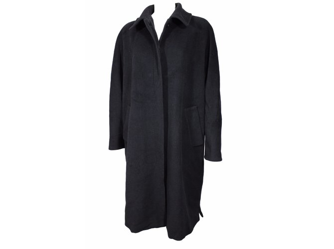 Max Mara Coats, Outerwear Black Cashmere Wool  ref.14616