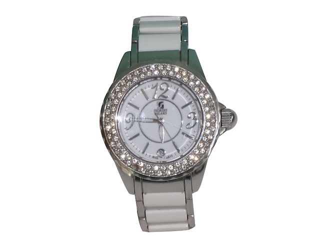 Reloj Giorgio Milano Plata Blanco