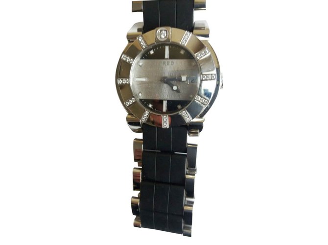 Fred Fine watches Silvery Steel  ref.14782