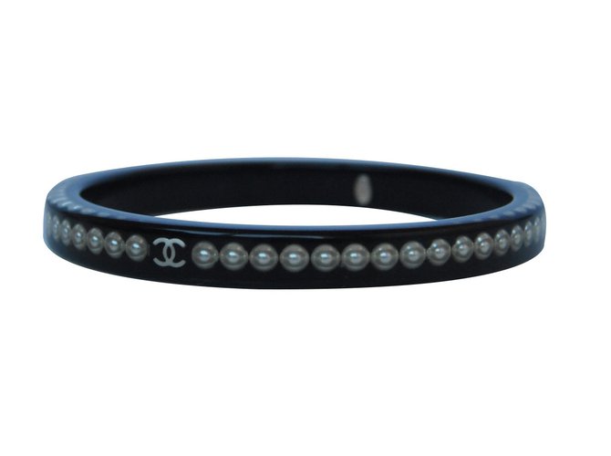 Chanel Bracelets Black Pearl  ref.14802