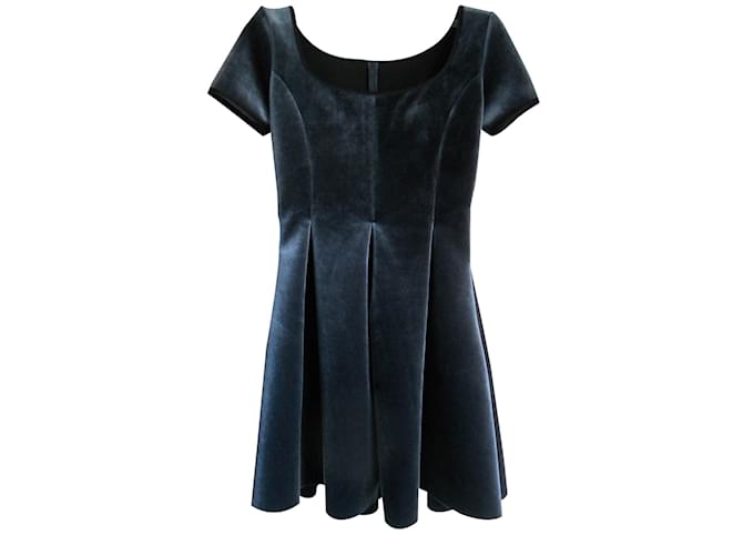 Maje Dresses Grey Polyester  ref.14897