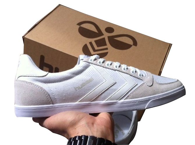 Autre Marque Hummel Sneaker Weiß Stoff Größe 42