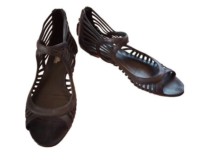 Sandali Belle Sigerson Morrison in pelle nera Nero