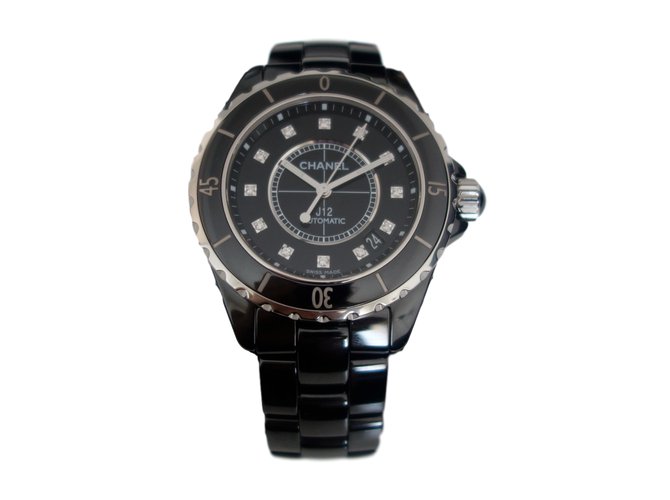 Chanel Feine Uhren Schwarz  ref.15039