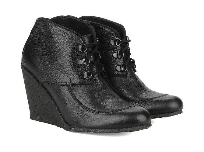 Le Mont Saint Michel Botas de tornozelo Preto