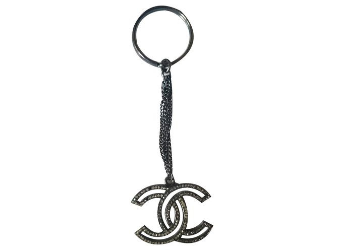 Chanel Amuletos bolsa Metálico Metal  ref.15109