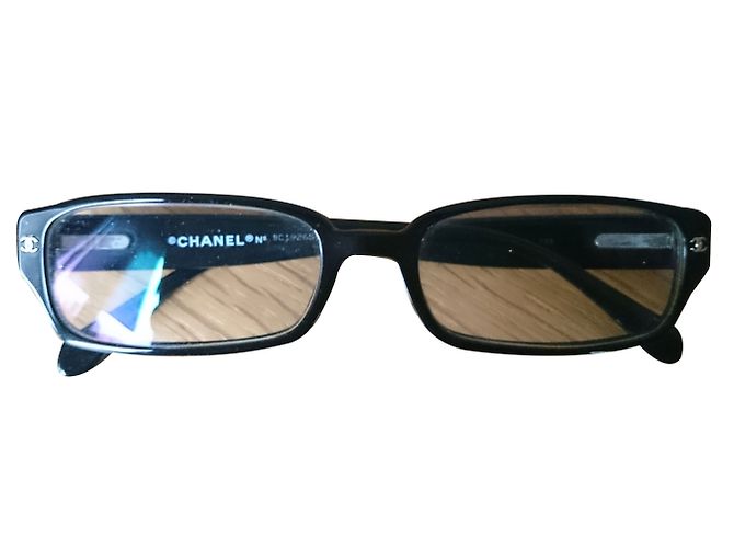 Gafas de sol Chanel Negras de Plástico Negro 
