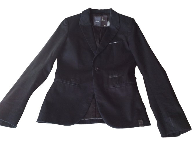 Autre Marque Jacket Gstar Black Cotton  ref.14197