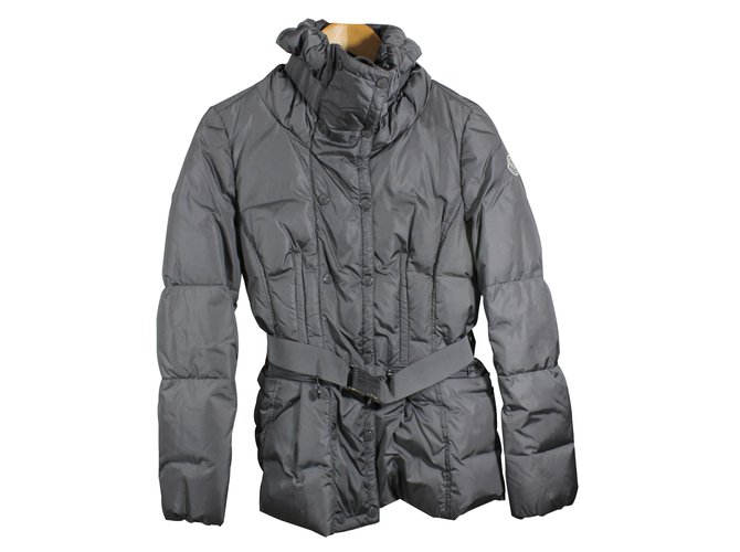 Moncler Coats, Outerwear Grey  ref.15915