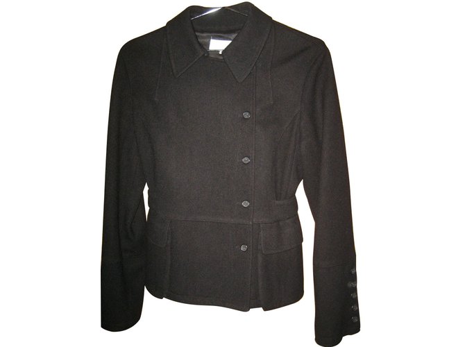 Autre Marque Jacket Similtaneous Black Wool  ref.16022