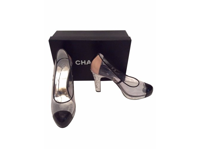 Chanel Heels Plastic  ref.16126