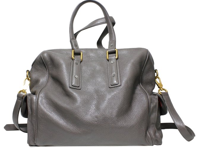 Marc by Marc Jacobs Bolsas Taupe Couro  ref.16148