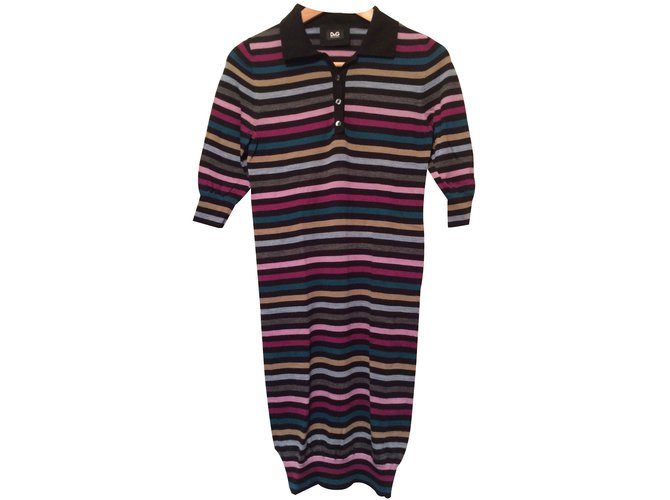 Dolce & Gabbana Dress Multiple colors Wool  ref.16328