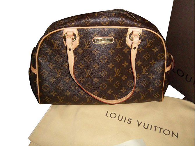 Louis Vuitton - Authenticated Alma Bb Handbag - Cloth Brown for Women, Never Worn