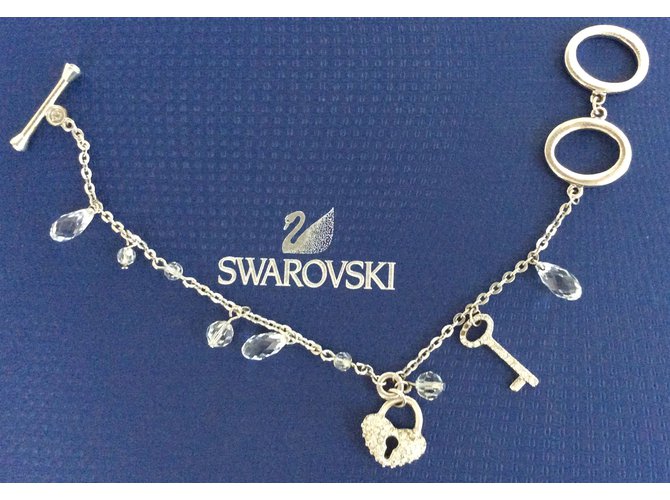 Swarovski Bracelets Silvery Steel  ref.16427