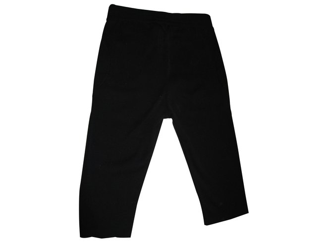 Chanel Shorts Black Cotton  ref.16456