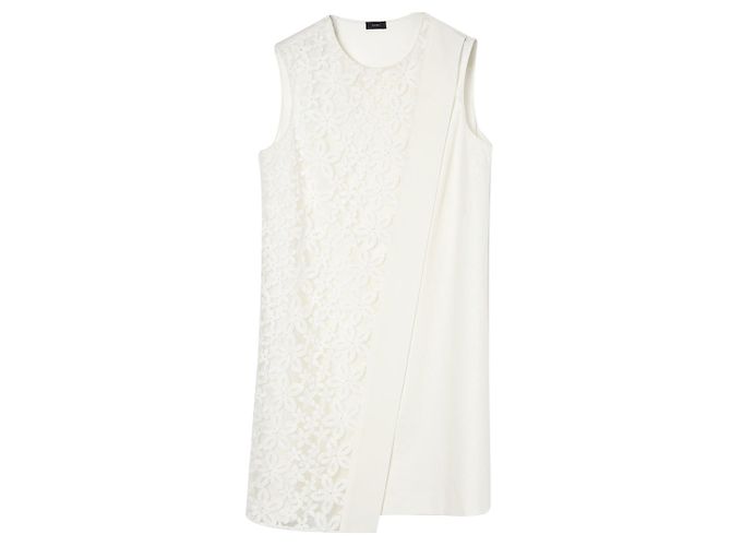 Joseph White - Kleid mit Engelsspange Weiß
