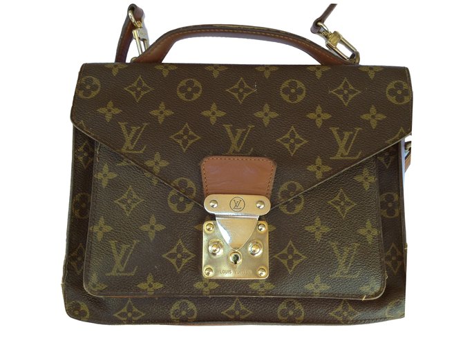 Metis Louis Vuitton mestiço Marrom Lona  ref.16558