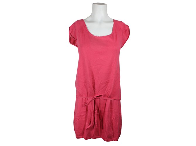Zadig & Voltaire Cashmere Dress Pink Cotton  ref.16648