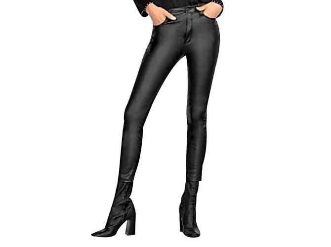 Zara Pants, leggings Black Synthetic  ref.16653