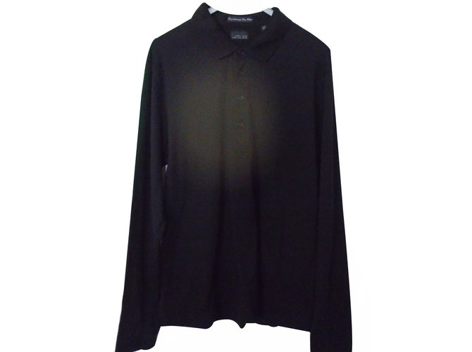 Zara Polos Black Cotton  ref.16770