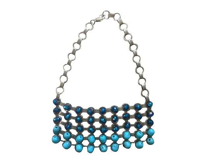 Autre Marque Collana Eudlina Dannijo Blu