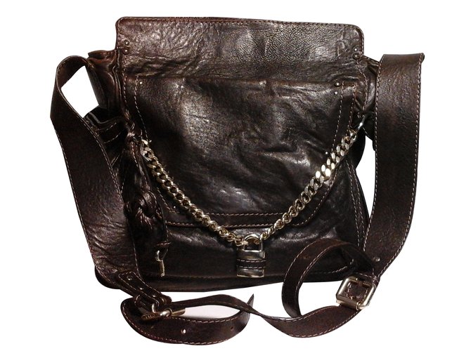Chloé Handbags Brown Leather  ref.16967