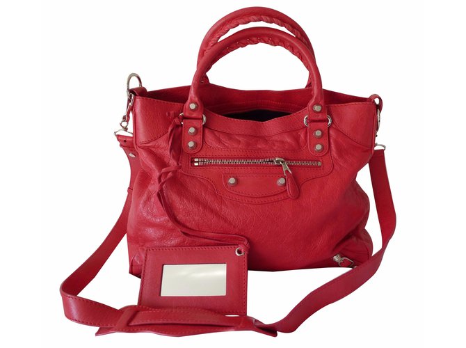 Balenciaga Handbags Pink Leather  ref.17010