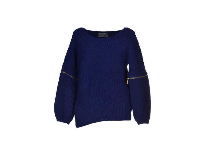 Autre Marque Pullover Ema Eviler, Size IT38 Blue Wool  ref.17132