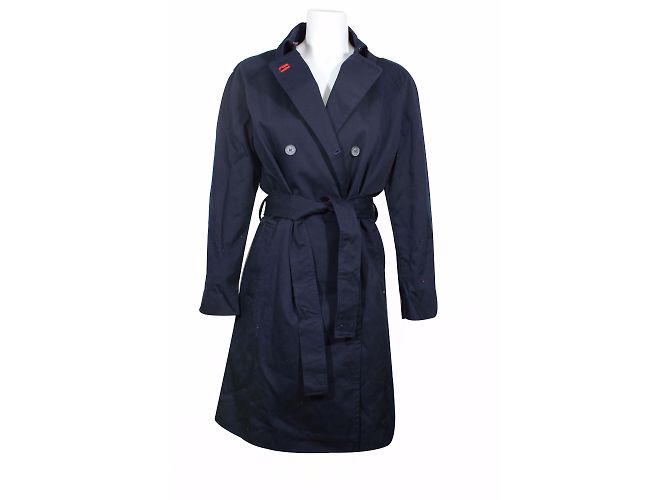 Gabardina Tommy Hilfiger Azul Marino Algodón M