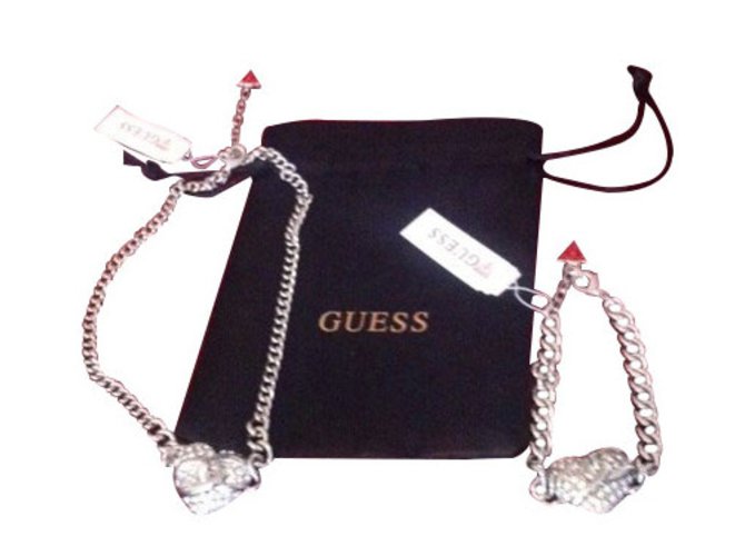 Guess Jewellery sets Silvery Metal  ref.8049