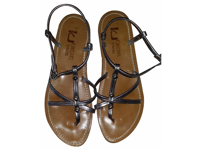 K Jacques Sandalen ST TROPEZ Silber