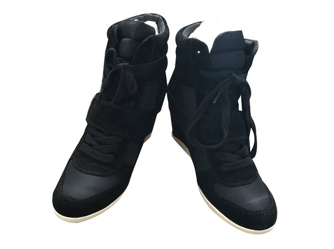 Ash Sneakers Black Leather  ref.17335