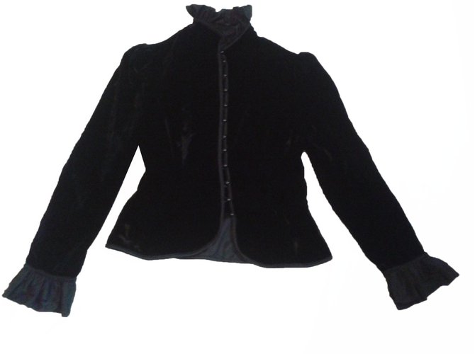 Blumarine Jackets Black Velvet  ref.17410