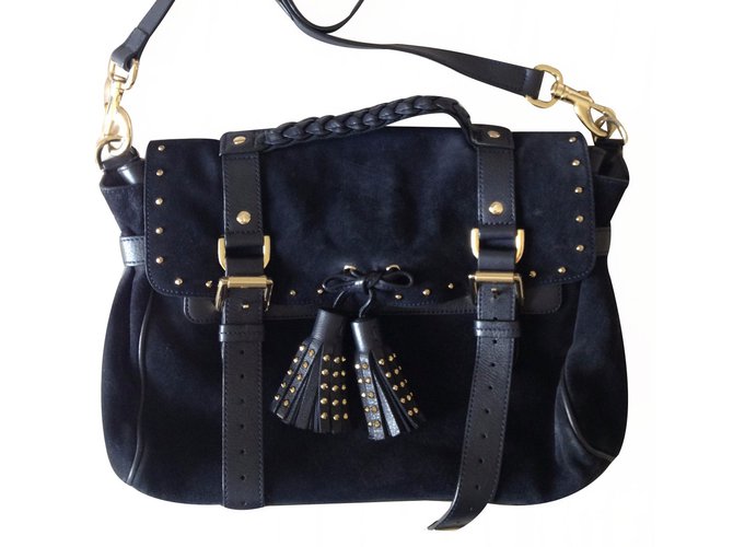 Mulberry Alexa Handbag Blue Leather  ref.17517