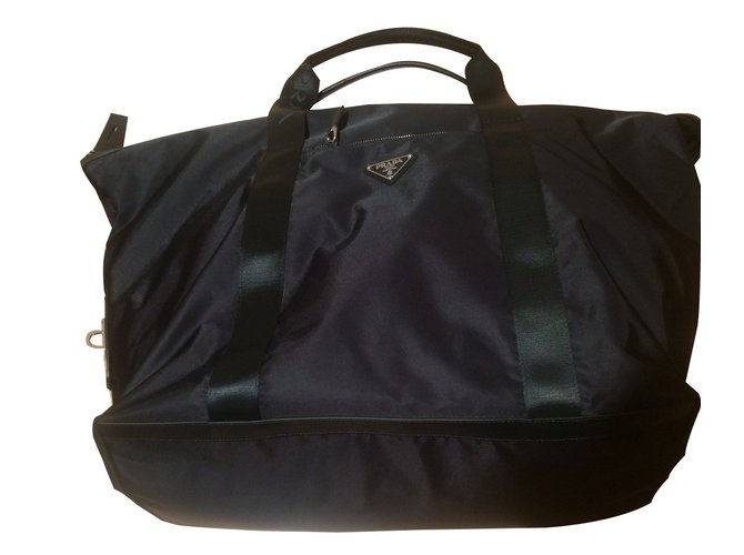 prada nylon travel bag