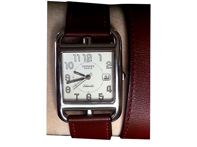 Hermès Orologi raffinati Argento Acciaio