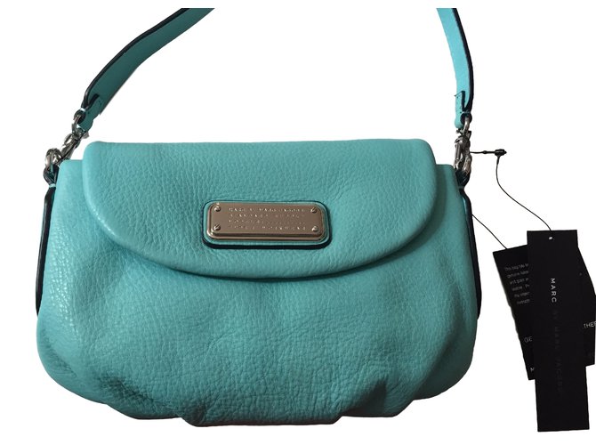 Marc by Marc Jacobs Handbags Blue Leather  ref.17836