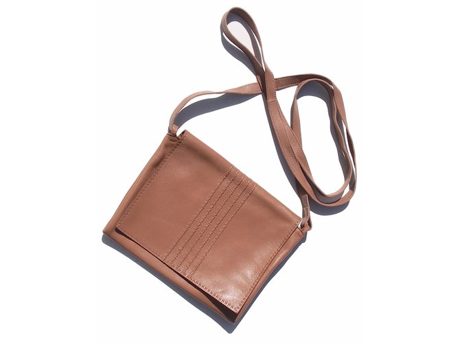 Hermès Handbags Caramel Leather  ref.17883