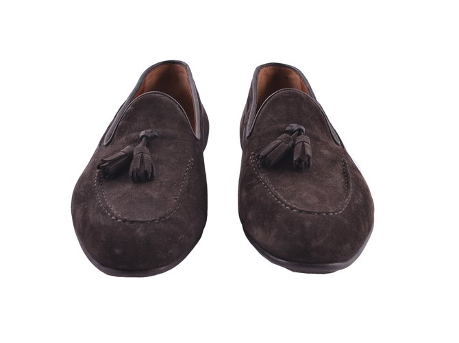 loro piana suede loafers