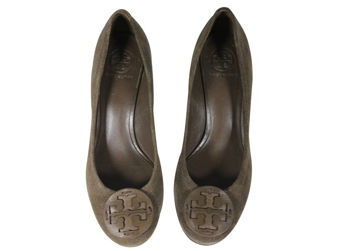 tory burch suede wedges