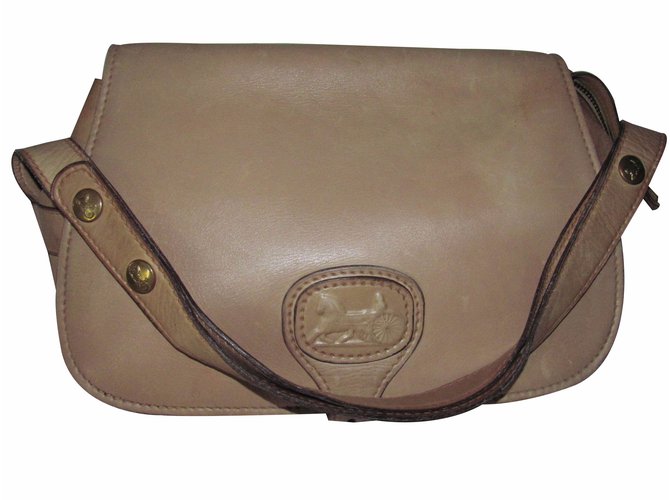 Céline Handbag Brown Leather  ref.18089