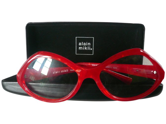 lunettes Alain Mikli Rouge  ref.18182