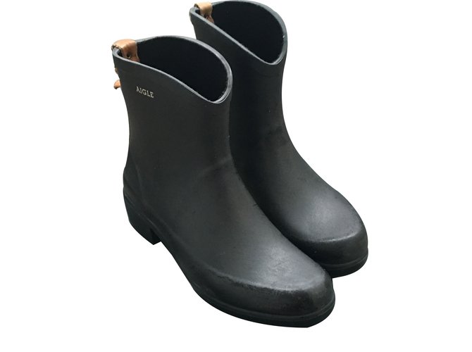 aigle ankle boots