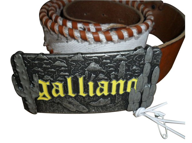 john galliano belt