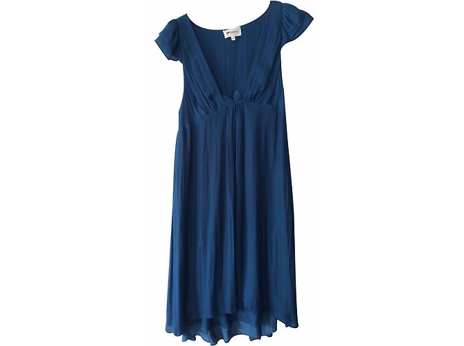Vestido de seda Vanessa Bruno Athe Azul