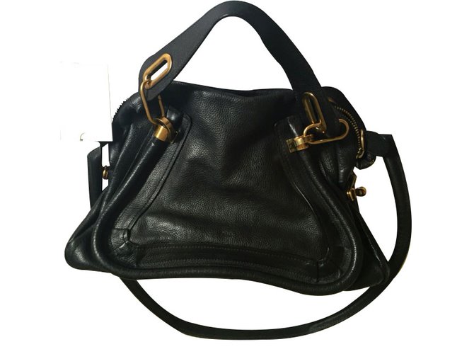Chloé Handbags Black Leather  ref.18437